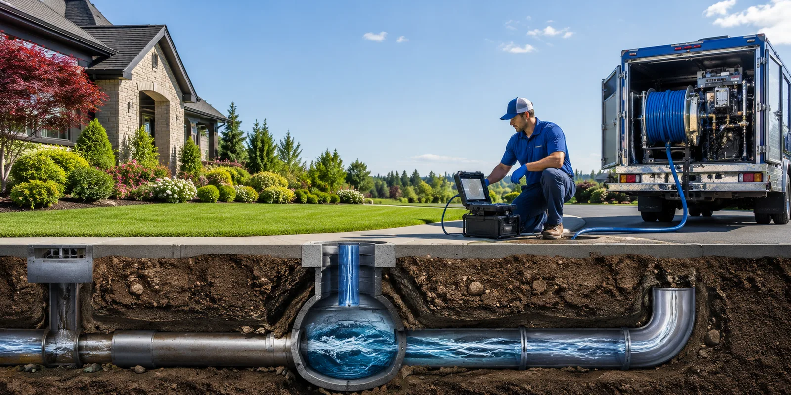 Drainage restoration information for Hinton, OK
